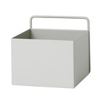 Wall Box, square, light grey