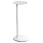 Oblique table lamp, 2700K, white
