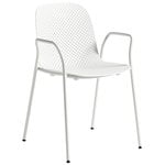 Patio chairs, 13Eighty armchair, grey white - chalk white, White