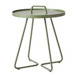 On-the-move table, small, olive