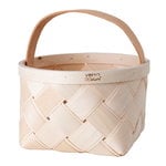 Wooden baskets, Lastu mushroom basket, round, S, Natural