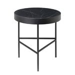 ferm LIVING Marble table, medium, black