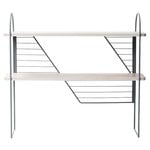 Side & end tables, Urban Nomad console table L, grey - white, White
