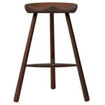 Shoemaker Chair No. 68 bar stool, smoked oak