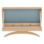 The Hanger coat rack, soaped oak - grey blue The Hanger coat rack, soaped oak - grey blue