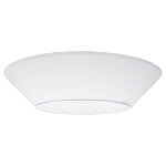 Flush ceiling lights, Halo ceiling light, large, white, White