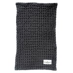 Asciugamani da bagno, Panno da cucina Big Waffle, grigio scuro, Grigio