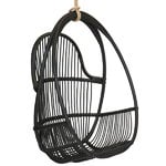 Garden hammocks & swings, Aulis hanging chair, classic, black, Black