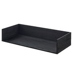 Vivlio shelf, medium, black ash Vivlio shelf, medium, black ash