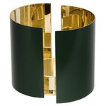 Infinity candle holder, large, dark green Infinity candle holder, large, dark green