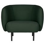 Armchairs & lounge chairs, Cape lounge chair, forest green, Green