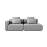 Develius G modular sofa with cushions, Fiord 151