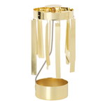 Tangle spinning tealight, gold Tangle spinning tealight, gold