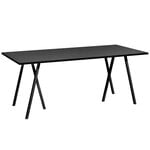 Ruokapöydät, Loop Stand pöytä 180 cm, musta, Musta