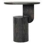 Insert side table, black stained ash