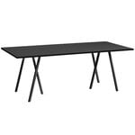 Dining tables, Loop Stand table 200 cm, black, Black
