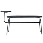 Benches, Afteroom bench, black - leather, Black