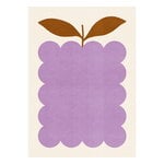 Poster, Lilac Berry Poster, Weiß