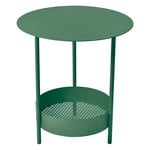 Patio tables, Salsa pedestal table, cedar green, Green