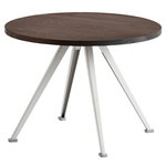 HAY Pyramid coffee table 51, 60 cm, beige - smoked oak