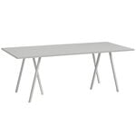 Dining tables, Loop Stand table, 200 cm, grey, Grey