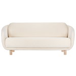 Bobo Wool 2-seater sofa, sand - birch Bobo Wool 2-seater sofa, sand - birch