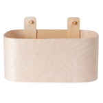 Koppa Wall Basket, low Koppa Wall Basket, low