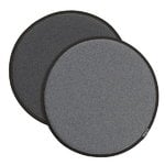 Seat Dot cushion, nero - sierra grey