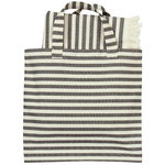 Set borsa & tessuto Tasaraita, bianco naturale - nero Set borsa & tessuto Tasaraita, bianco naturale - nero