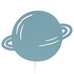 Planet wall lamp, dusty blue Planet wall lamp, dusty blue
