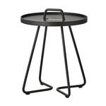 Patio tables, On-the-move table, XS, black, Black