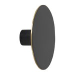 Hook, large, black brass Hook, large, black brass