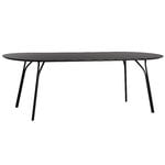 Matbord, Tree matbord, 220 x 90 cm, svart, Svart