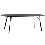 Woud Tree dining table, 220 x 90 cm, black