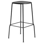 Soft Edge 85 bar stool, black