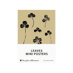 Leaves mini poster set, 4 pcs