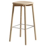 Soft Edge 32 bar stool, matt lacquered oak Soft Edge 32 bar stool, matt lacquered oak