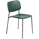 Dining chairs, Soft Edge 45 chair, black - hunter green, Black