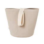 Chambray basket, sand, small Chambray basket, sand, small