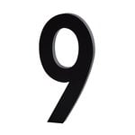 Numbers & letters, Architect number 0-9, small, Black
