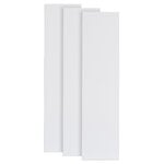 Wall shelves, Pythagoras shelf, white, 3 pcs, White