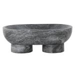 Platters & bowls, Alza bowl, black marble, Black