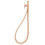 Stropp, wall hanger 2 pcs, copper/natural leather Stropp, wall hanger 2 pcs, copper/natural leather