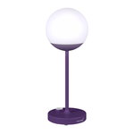 Lampada da tavolo Mooon!, aubergine Lampada da tavolo Mooon!, aubergine