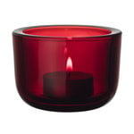 Tealight holders, Valkea tealight candleholder 60 mm, cranberry, Red