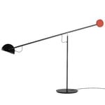 Lampes de bureau, Lampe de table Copérnica M, rouge - noir, Noir