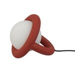 , Balloon table lamp, brick red, Red