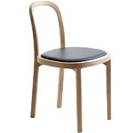 Siro+ chair, oak - black leather Siro+ chair, oak - black leather