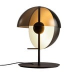Illuminazione, Theia M table lamp, black, Nero