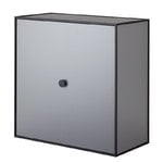 Storage units, Frame 42 box with door, dark grey, Gray